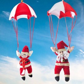 Christmas Decorative Parachute Party Halloween Decorations Christmas Decoration (Parachute Santa)