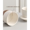 XELA Ceramic Butter Crock, The Original Reactive Two-Colour Glaze, Butter