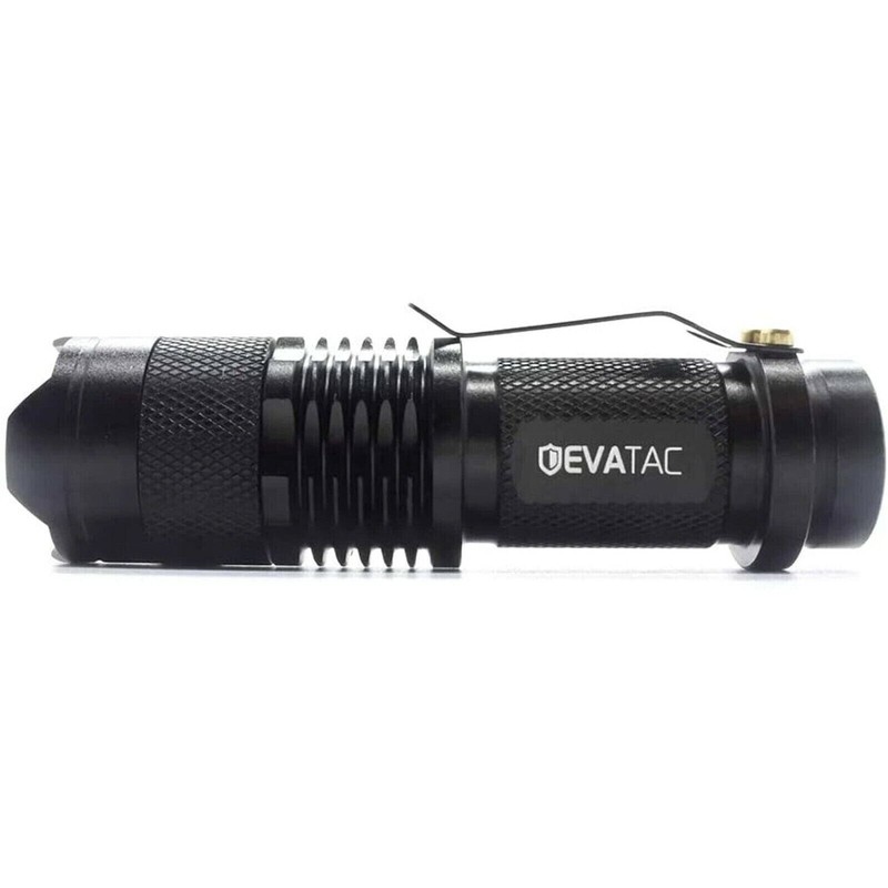 EVATAC Evatec Nano Flashlight, Small Tactile Flashlight