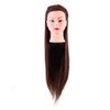 Hair Training Head, Heat Resistant Mannequin Wig Cosmetology Doll Head