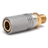 Niejgay 2X Metal Extended PCP Air Charging Quick Release Adapter
