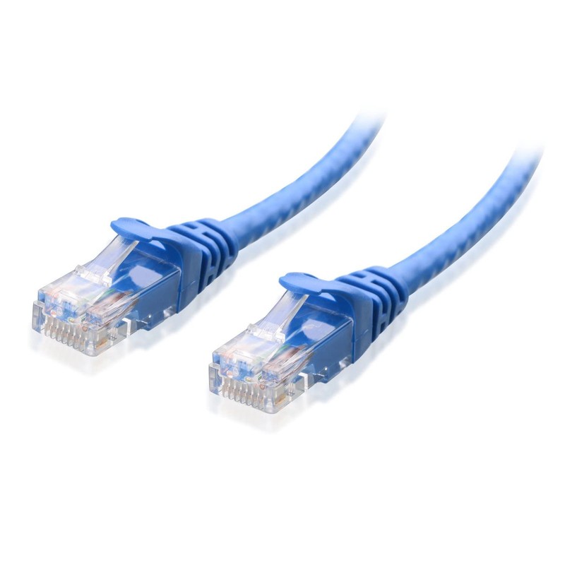 Cable Matters Paquete de 8 cables Ethernet Cat5e cortos Snagless