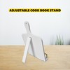 Cookbook Stand, Recipe Book Holder for Kitchen Counter, Farmhouse Cookbook