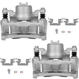 Front Brake Calipers ROADFAR Compatible with 2013-2019 for Nissan Altima,2014-2017 for Nissan Leaf