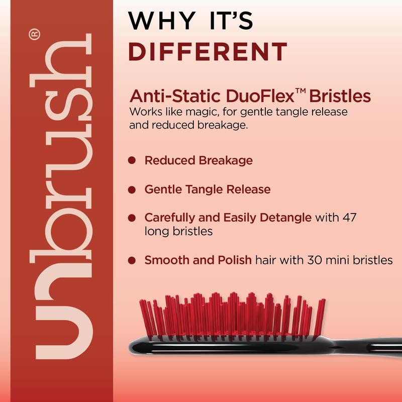 FHI Heat UNbrush OG Detangling Hair Brush:_Ruby