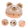 OHPHCALL 1Pc Cartoon Bear Kitchen Timer Creative Mechanical Timer Reminder