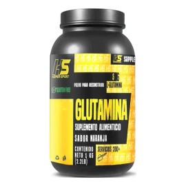 Suplemento En Polvo Glutamina Hiper Sport 1kg Varios Sabores                                                                                          