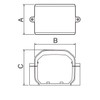 パナソニック(Panasonic) ジョイントサドル60型 グレー DAS5602H