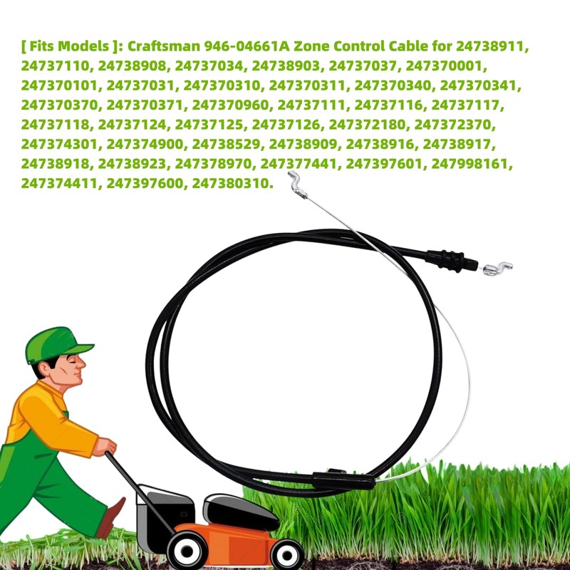TALSWIF 746-04661A Control Cable 946-04661A 946-04661 746-04661 for MTD Craftsman