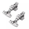 DAWOT 10PCS Damping Hinge 6 Holes with Screw Open Max