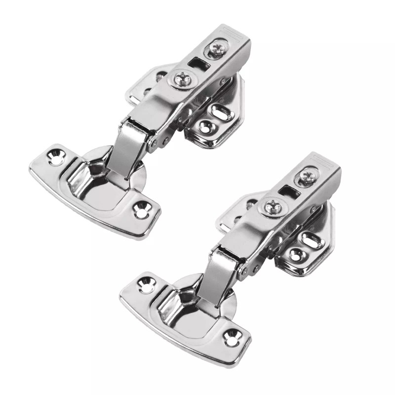 DAWOT 10PCS Damping Hinge 6 Holes with Screw Open Max