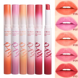 5 Matte Lipstick Set Durable Lip Gloss Long-Lasting Non-Stick Cup Not Fade Waterproof High Pigmented Velvet Lipgloss Kit Beauty Cosmetics Makeup Gift for Girls (SET B, TRAVEL SIZE)