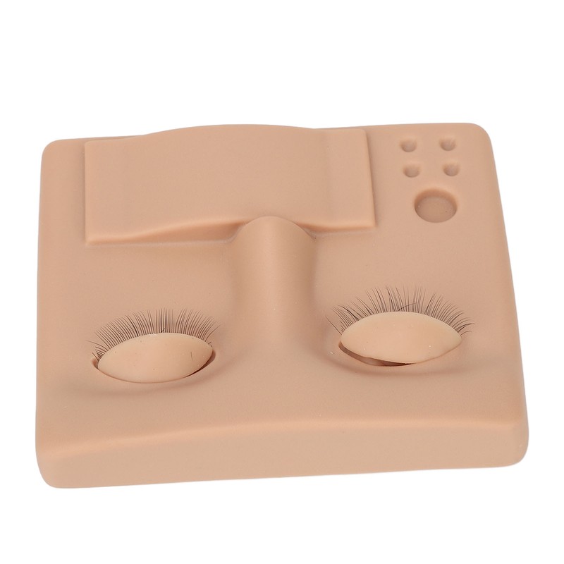 Eyelash Mannequin Head Replaced Eyelids Realistic Reusable 3D Lash Extension