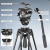 SCG Basic 65" Video Tripod with Fluid Head, F5 Professional