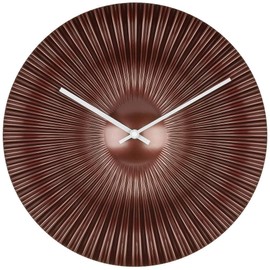 TFA Dostmann Designer Rococo 60.3520.51 Radio-Controlled Wall Clock Elegant Modern Dial Retro Glamour Radio-Controlled Clock Copper