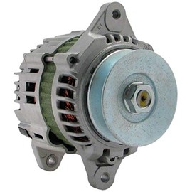 New Alternator Gehl - Mustang Skid Steers MTL20 CTL70 w Isuzu 4JG1 Case Excavators CX75 CX75SR w Isuzu 4LE2X LR150-714 897201-2810 714/40090 LR150-715 LR150-715A 8-97228-318-0 LR150-714N 8972012810