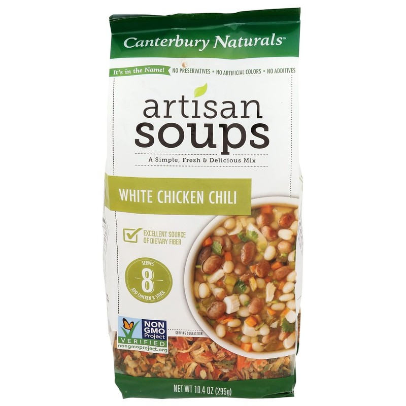 Canterbury Naturals Artisan Soup Mix, White Chicken Chili & Potato
