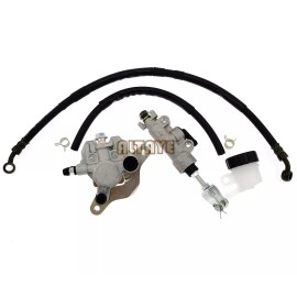 ALTAYE Rear Brake Master Cylinder & Caliper & Hose Assembly For Yamaha YZ85 YZ 85 02-21