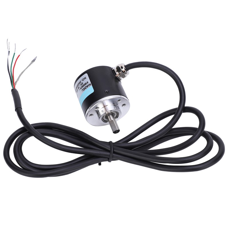 Encoder 5‑24V DC AB 2 Phase Incremental Rotary Solid Shaft