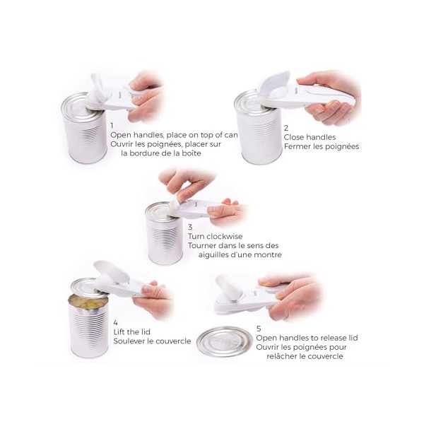 Starfrit Starfrit Little Beaver Can Opener - Safe - Holds