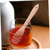 LABRIMP Honey Dipper Stick Wooden Honey Stirrer Multi-Purpose Stir Stick