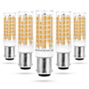 Ziomitus BA15D Led Bulbs 120V Dimmable 6W,Double Contact DC Bayonet