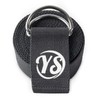 Yoga Studio YS/Strap/DRing/2.5/Grey/OL Belt Loop Metal D-Ring Buckle Graphite Grey