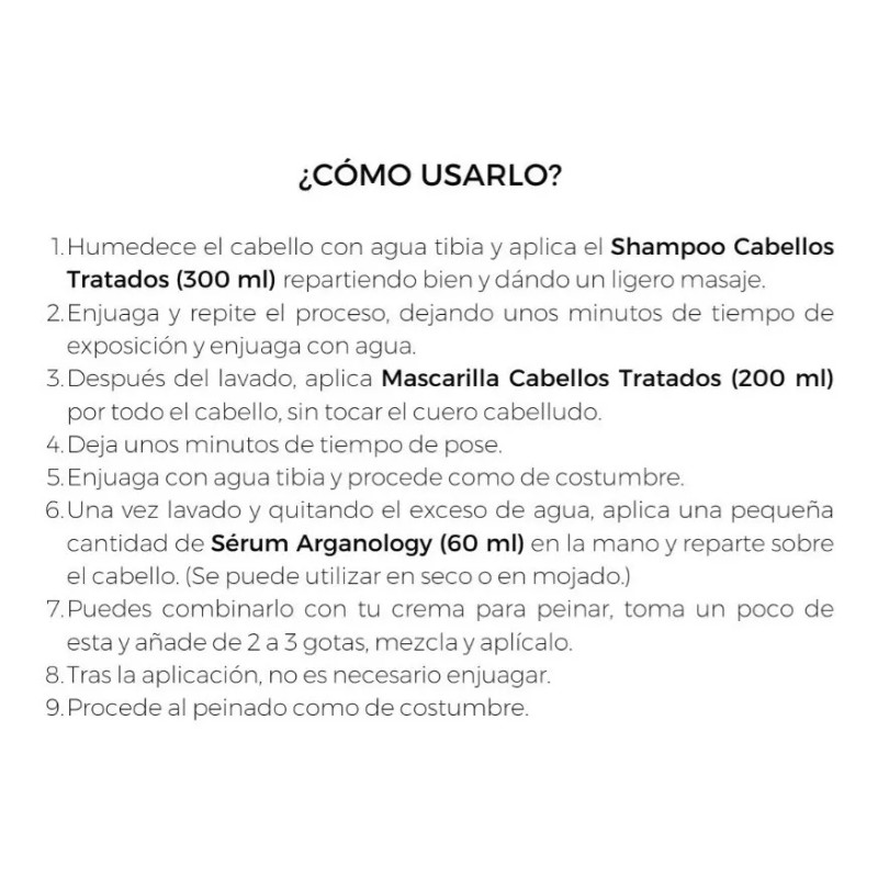 Salerm Cosmetics Biokera Salerm Cabellos Tratados Kit Shampoo + Mascarilla