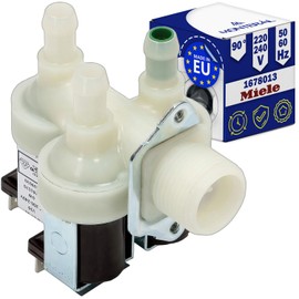 Valve on inlet for washing machine with 3 outlets 90° has the original code 1678013 for Miele - Made in EU - 10 year guarantee - MONTERAL