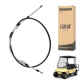 10L0L Golf Cart Forward/Reverse Transmission Shift Cable for Club Car DS 1998 up,Replace OEM#101951501, 103379501, 68.5″Long