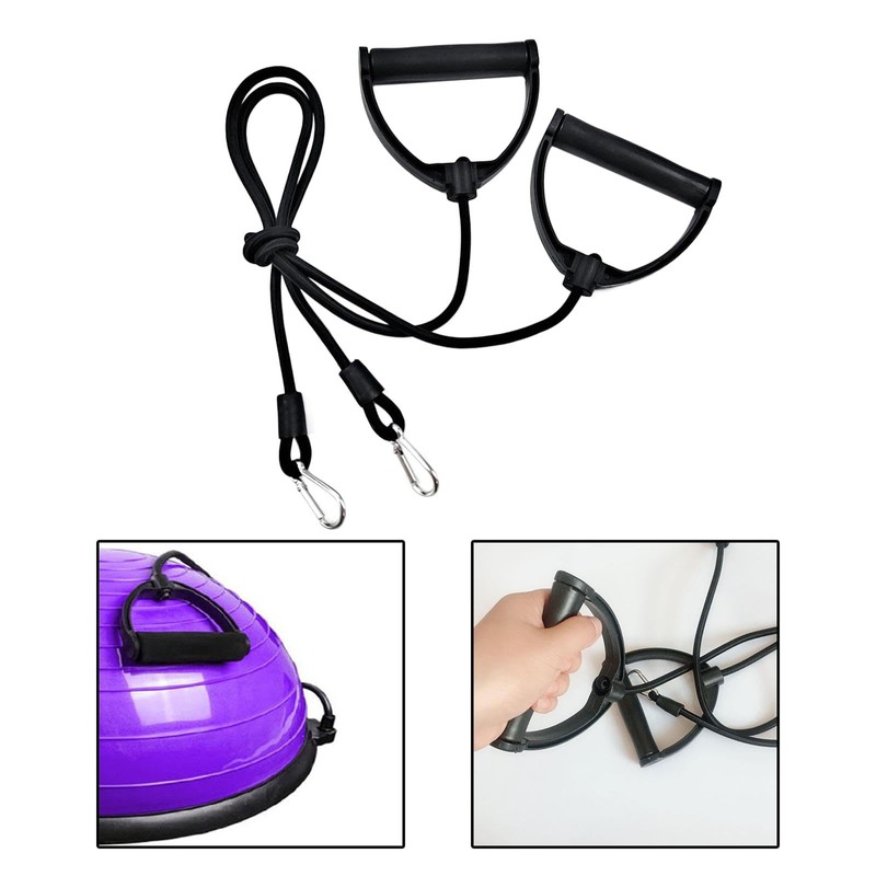 PEWETE 1 Pair Stepper Resistance Bands Fitness Pull Rope Home