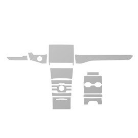 FDAIUN Car Interior Parts Protection Film, For Jeep Grand Cherokee 2021-2024, TPU Protective Film, Pre-Cut Film, Scratch Guard, Anti-Scratch, Self-Healing Function, Car Wrapping Film for Jeep Grand