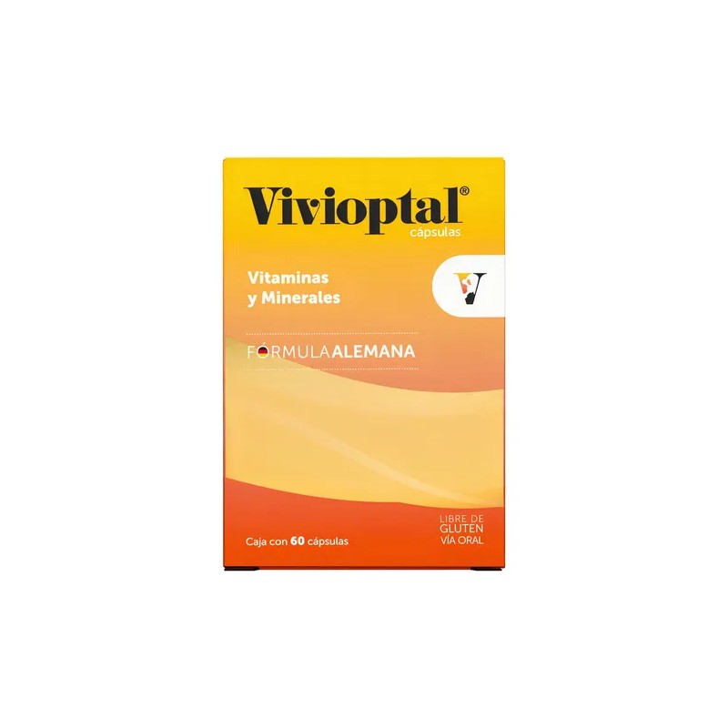 Vivioptal Vitaminas y Minerales 60 Cápsulas