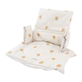 Cojín para Silla Alta de Comedor, 2 Correas, Cojín para Asiento de Silla Alta Partten de Dibujos Animados para Comedor para Nietas (Tipo 1)