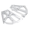 2Pcs Stainless Steel Shoes Drawer Cabinet Hinges Tu Rack Replacement