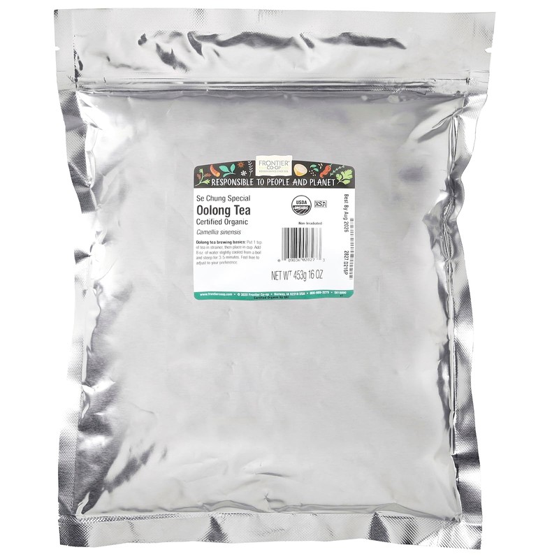Frontier Co-op Organic Se Chung Special Oolong Tea, 1 Lb