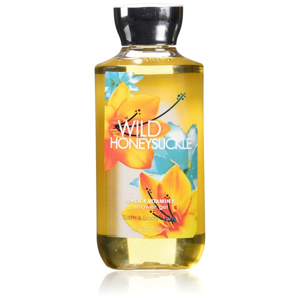 Bath & Body Works Shea & Vitamin E Shower Gel Wild Honeysuckle