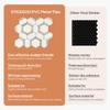 STICKGOO 10 Sheets Peel and Stick Backsplash, White PVC Mixed