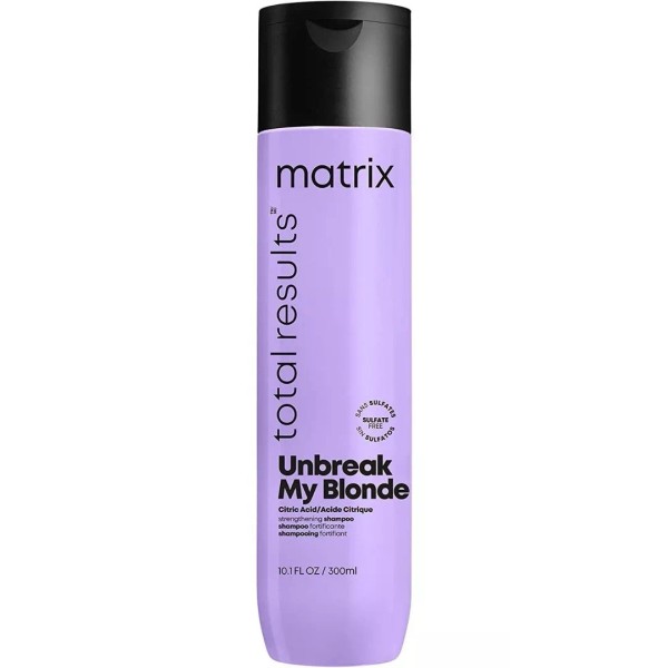 Matrix Shampoo Sin Sal Matrix Unbreak My Blonde Rubio 300 Ml