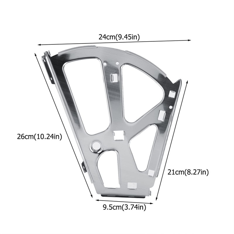 2Pcs Stainless Steel Shoes Drawer Cabinet Hinges Tu Rack Replacement