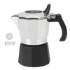 100ml Moka Pot Double Valve High Pressure Black Lower Pot