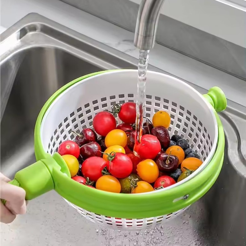 NR Colander for Kitchen Colanders & Food Strainers Collapsible Collander