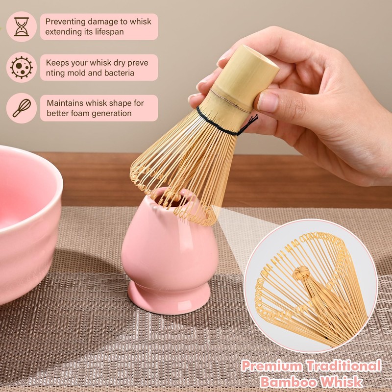 Matcha Whisk Set - Japanese Household Matcha Tea Kit for