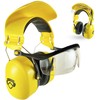 GROGGLE Combinación de protección ocular y oreja, gafas de seguridad