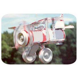 Woodworking Project Paper Plan to Build Tin Can Airplane