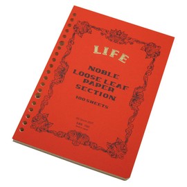 ライフ ノーブル ルーズリーフ 方眼 A5 R80