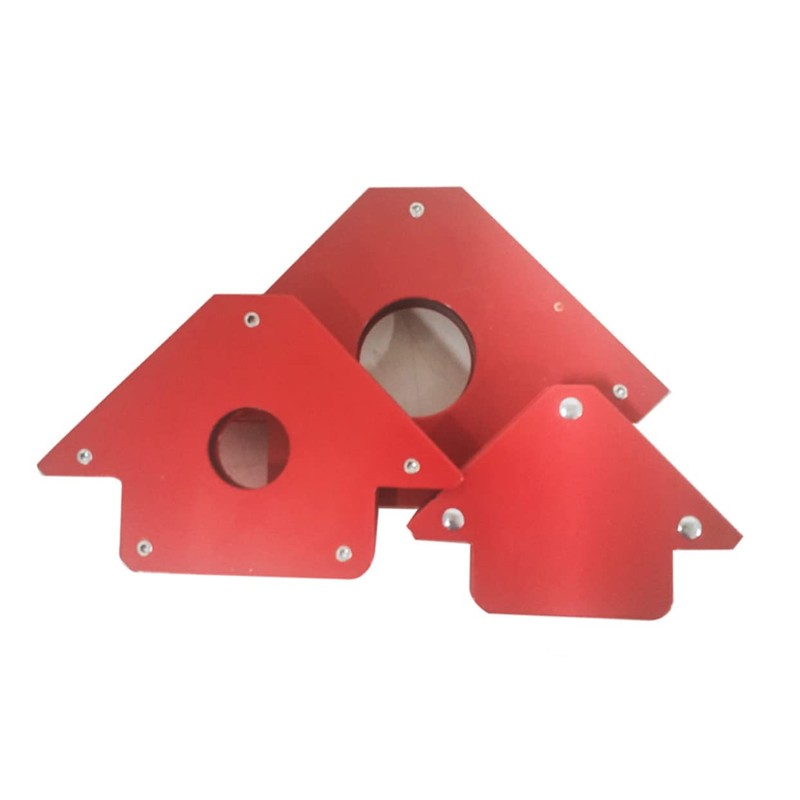 TEHAUX Welding Magnets Strong Hold Magnetic Welding Square Holder 50lb
