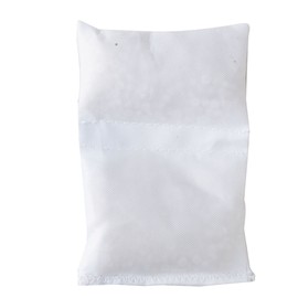 Smitty Officials Football Thrown Down Double Side Bean Bag, White