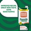 Good Karma Unsweetened Flaxmilk +Protein, 32 Ounce (Pack of 6),