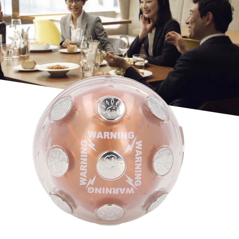 Electric Shocking Ball Automatic Turn Off Funny Interactive Trick Vibrating
